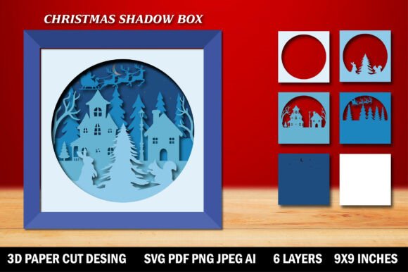 Christmas Paper Cut Shadow Box: A Designerβs Real-World Review