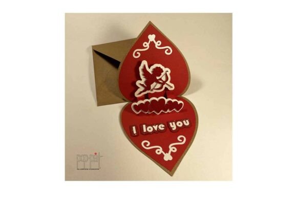 Cupido Pop Up: A 3D SVG Valentine’s Design for Digital Publishing