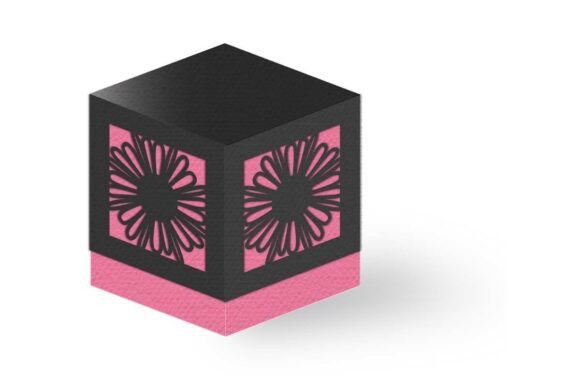 Cut Out Flower Lid Cube Party Favour Box Review for Real Embroidery Projects