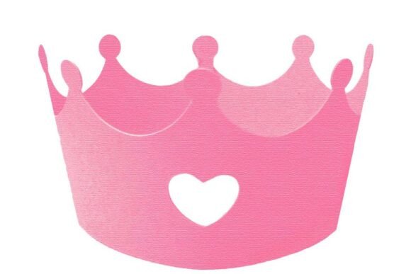 h1Pribcess Crown Cupcake Wrapper – 3D SVG for Birthday Digital Products/h1