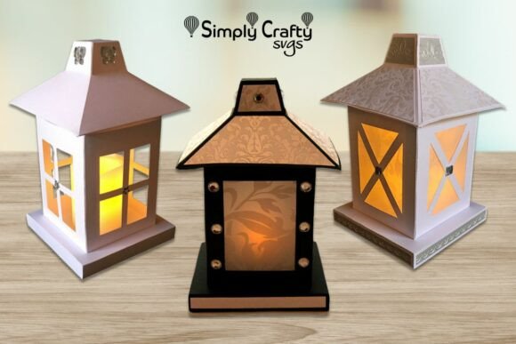 Square Classic Lantern SVG: A 3D SVG Centerpiece for Editorial and Digital Publishing