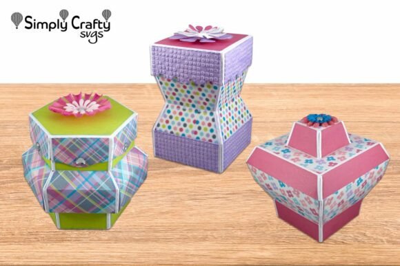 Unique Gift Box Set SVG: Fresh 3D Designs for Gift Boxes That Stand Out